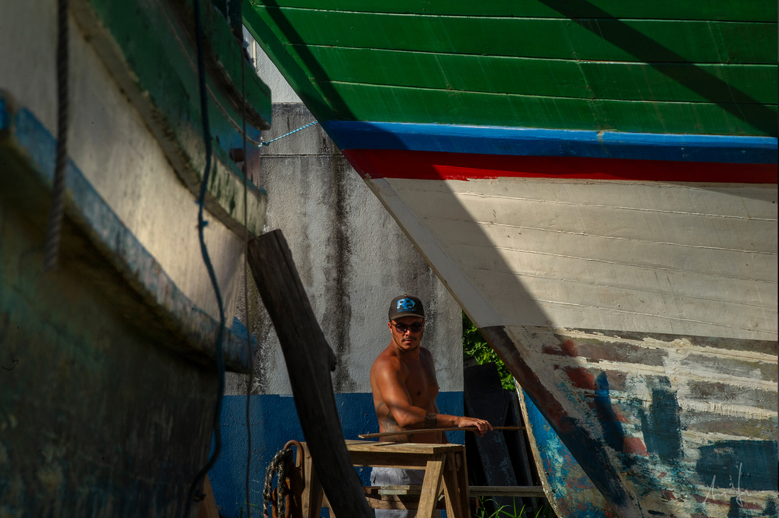 Pra quem tem fé a pesca nunca tem fim - Andre Sheffer | Arte e Fotografia 