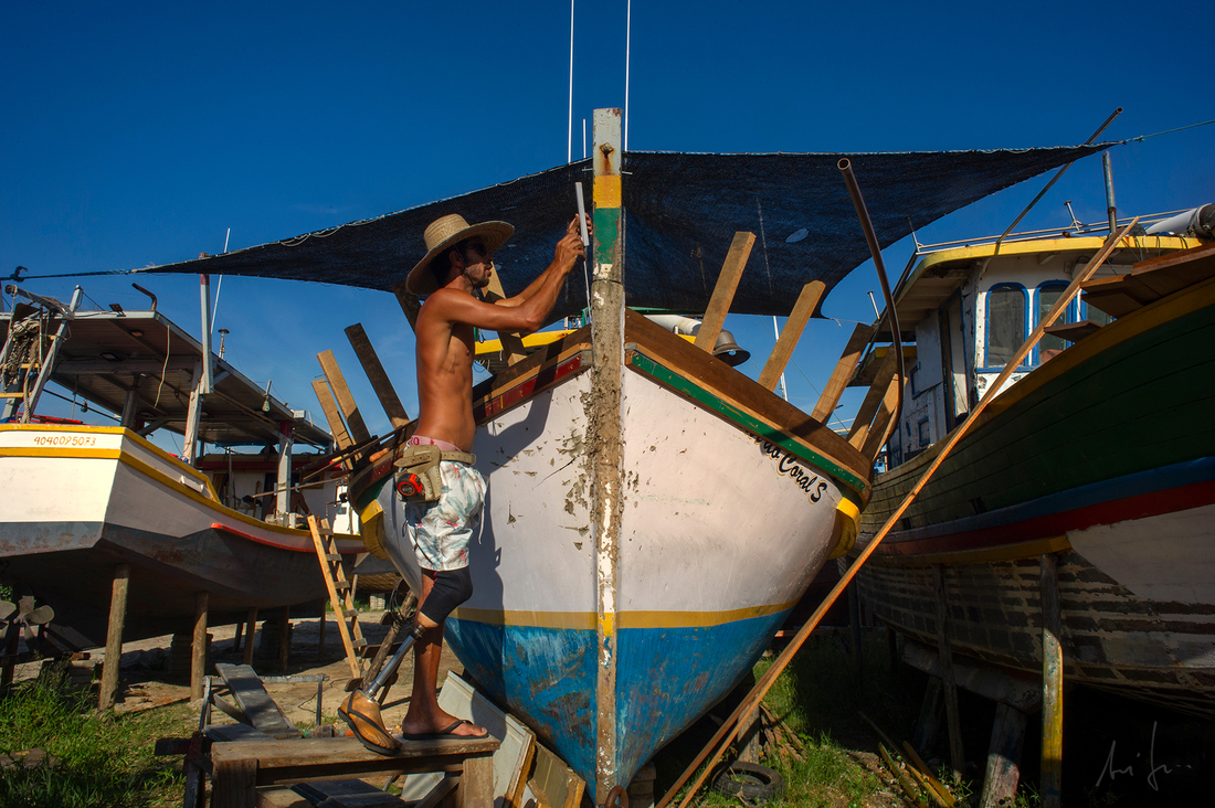 Pra quem tem fé a pesca nunca tem fim - Andre Sheffer | Arte e Fotografia 